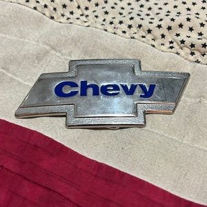 Vintage Chevy belt buckle